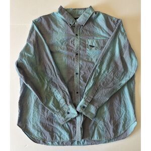 ROCAWEAR Men's‎ Shirt 3XL Light Blue Long Sleeve Button Down